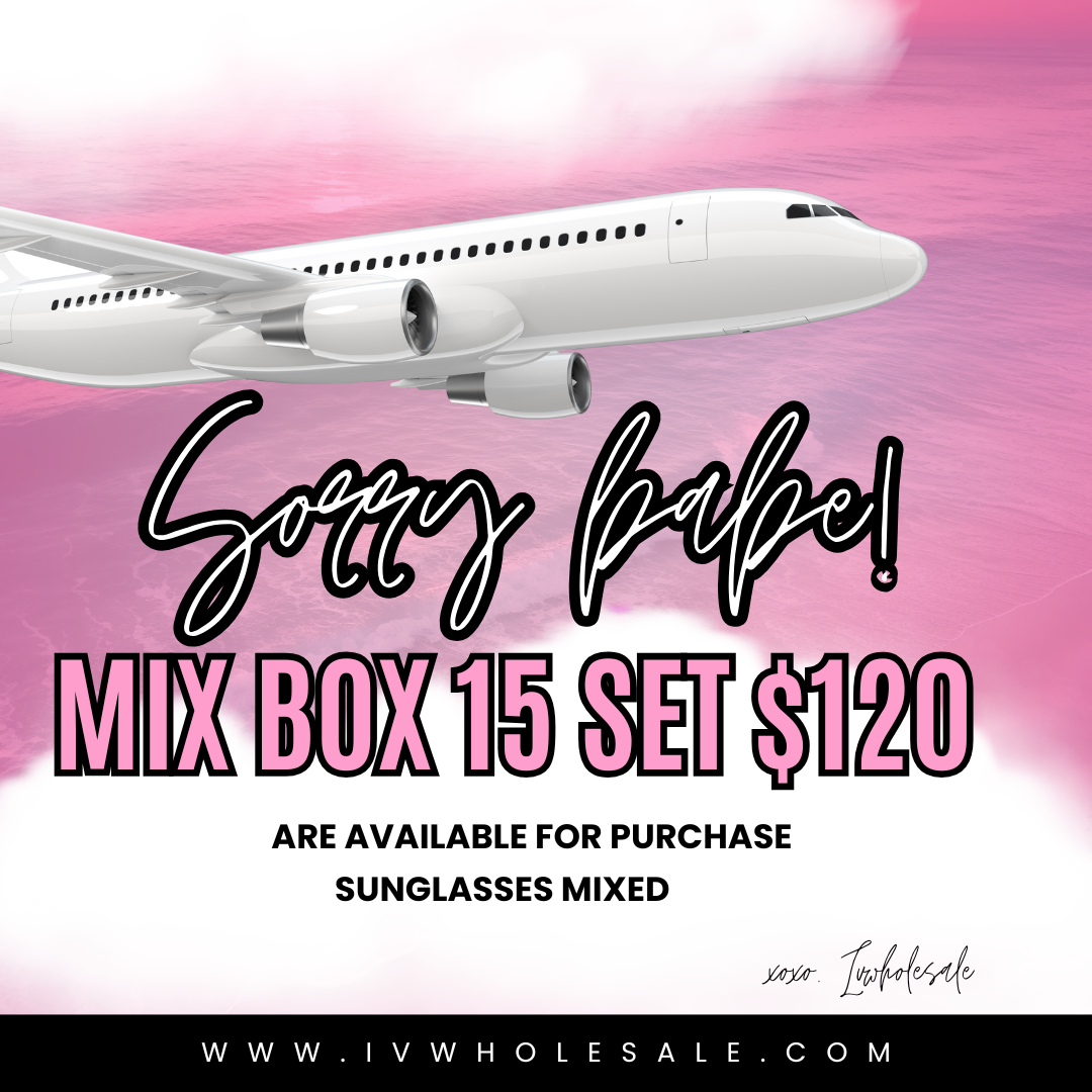 SUNGLASSES MIX BOX 15 ( pairs )